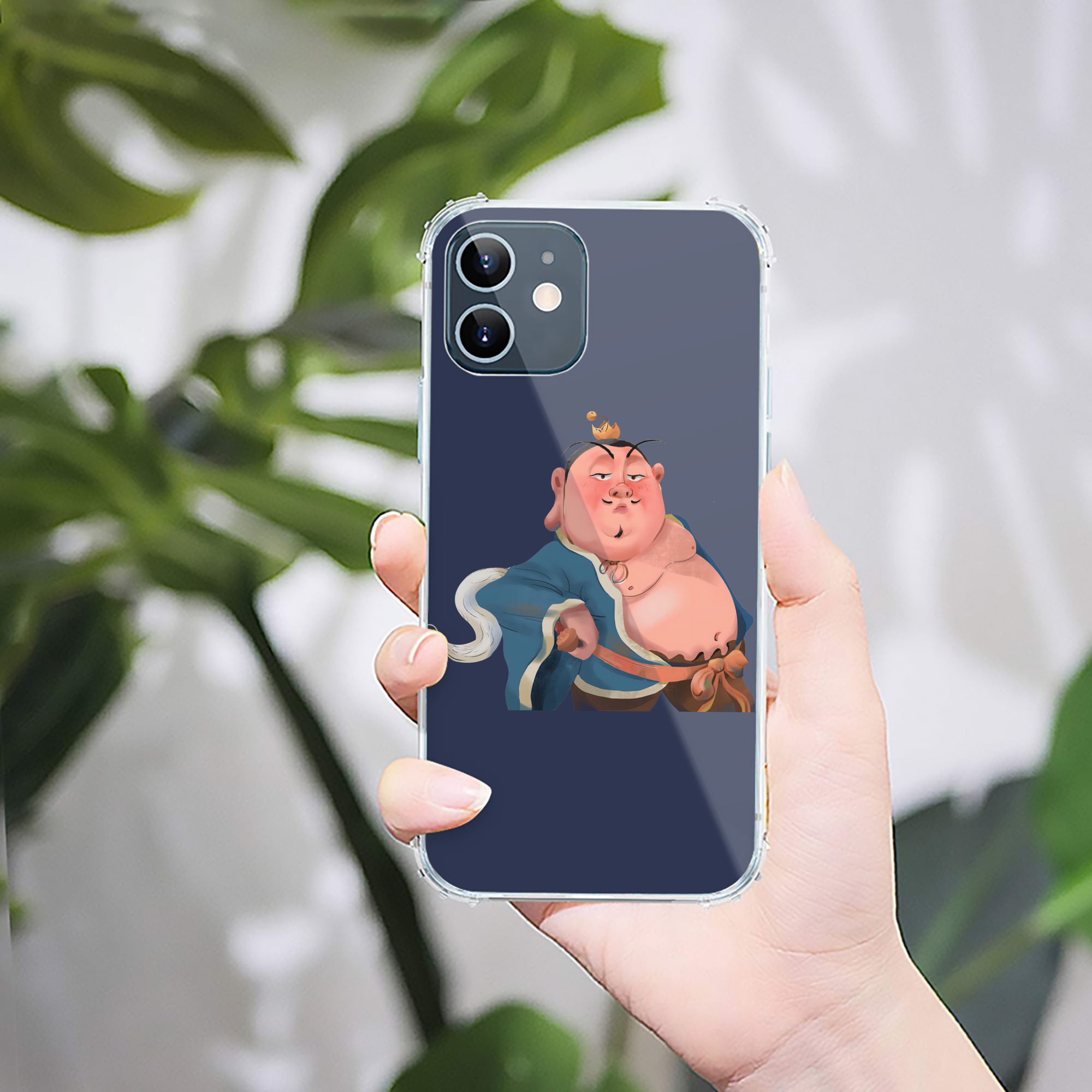 （画像用） Ne Zha 2 ナタ 魔童の大暴れ 【iPhone 12シリーズ対応】透明スマホケース（クリアソフトケース）